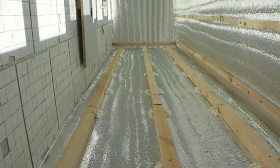 Технология утепления пола на балконе