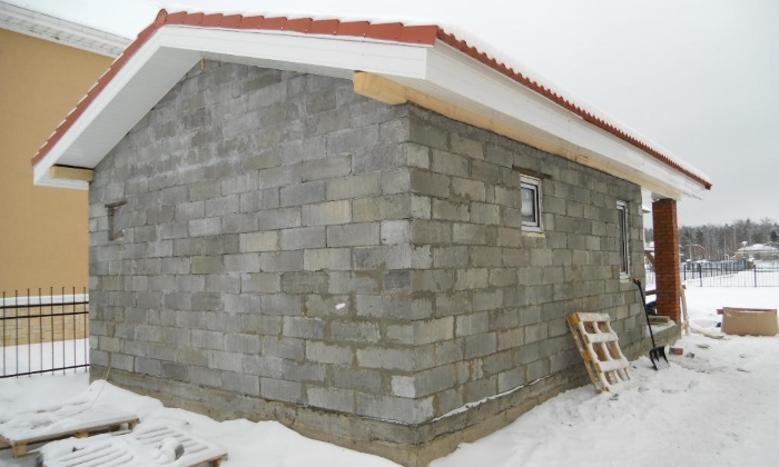 Особенности теплоизоляции бани из шлакоблока