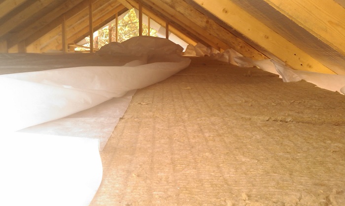 Как правильно утеплить крышу бани