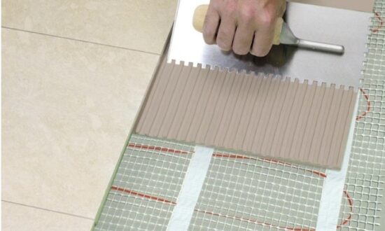 Особенности укладки плитки на теплые пол
