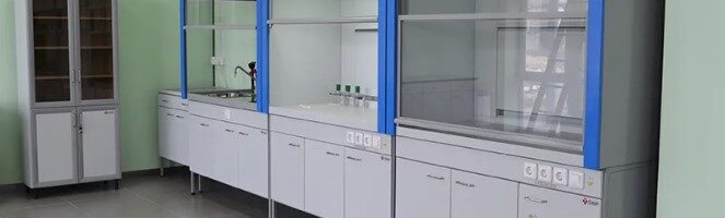 Металлические вытяжные шкафы для лабораторий Металлические вытяжные шкафы для лабораторий
