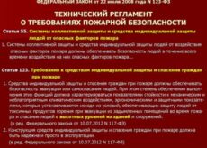 Для чего нужен пожарный технический регламент компаниям